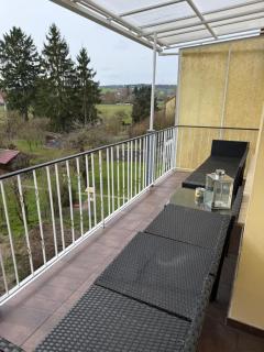 Doppelhaushälfte - gemütlich wohnen im Fachwerkhaus - 5 Schlafzimmer, 2 Bäder - 8