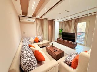 Bright 3BR Nasr City Stay Balcony and BBQ - 0