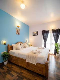 3BR in villa with shared pool at candolim - 9