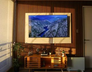 Departamento Premium Vista Laguna Cama King TV 55 Smart Lavadora Secadora Maquina de Cafe - 7