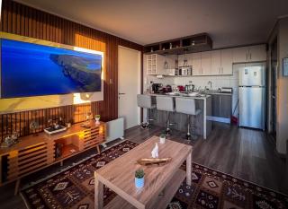 Departamento Premium Vista Laguna Cama King TV 55 Smart Lavadora Secadora Maquina de Cafe - 8