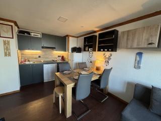 Lama-Gîte-des-Puys T3 Lamadalet, vue sud, terrasse, parking privé - 5