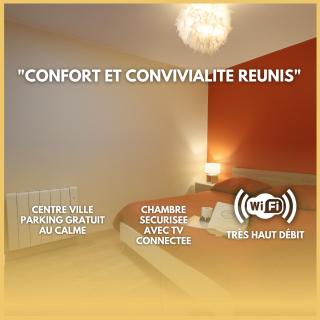 Chambre en colocation -terre ambrée- centre - ville - parking - 6