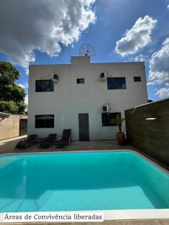 Casa Aconchegante em Bonito Mato Grosso do Sul com área social compartilhada com Suites independentes - 7