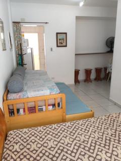 Apartamento kitnet Santos na Ponta da Praia a 1 quadra da praia com WI-FI - Santos - 5