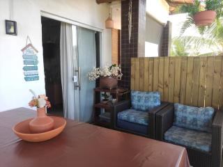 Chalé Beira-Mar com Piscina Privativa e Varanda em Barra do Jacuípe - 3