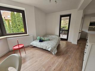 Żabi Raj na Żabińcu idealny azyl z balkonem w metropolii styl wygoda i bliskość atrakcji - 7