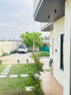 fly view airport runway with garden stay - 8