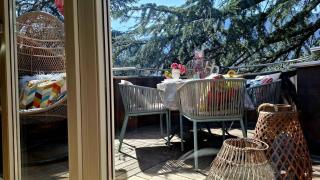 Mansarde Zeder in Privatvilla im Zentrum Merans - 9