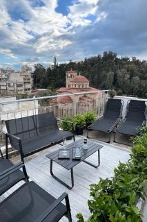 KK Athens Fine Stay -Neos Kosmos-Modern Apartments Opposite Metro with Rooftop Lounge & Acropolis Views - Atene - 7