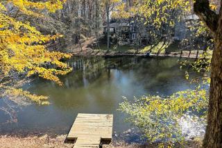 Lakeside Bliss: Pet-Friendly Lakefront Retreat with Paddleboat in Hot Springs - 5