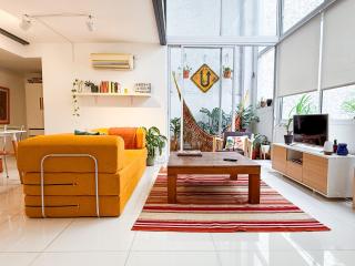 Amplio duplex urbano tipo Loft modular para armar de 1 a 4 personas en Recoleta - 0