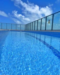 Flat Beach Class Excelsior - Apto Completo para 4 pessoas vista rio e mar - 9