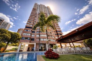 Lazer, conforto, e tranquilidade com uma vista exuberante para o mar - Flat 01 - 5