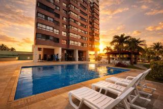 Lazer, conforto, e tranquilidade com uma vista exuberante para o mar - Flat 01 - 7