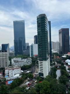 KUNINGAN mall connected 2 bedroom With balcony LOCATED in PRESTIGIOUS AREA AT NEWTONE 2 TOWER BRAND NEW STYLISH DESIGN ELEVATED STAY - 9