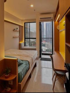 KUNINGAN CBD STUDIO 29 sqm With balcony LOCATED in PRESTIGIOUS AREA AT NEWTONE 2 TOWER BRAND NEW STYLISH DESIGN ELEVATED STAY - 0