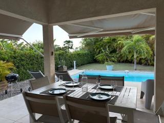 Villa VIP 6 personnes - piscine et jardin tropical - 9