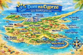 Ayia Napa Villa Jasmine Sirens Beach Dom na Cyprze - 9