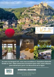 Hostellerie Maleville, logis hôtel Pontet - 8