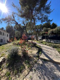 T2 60 m2 vue dégagée dans maison individuelle avec piscine - 2