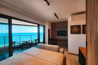 Estúdio com varanda na melhor vista da Barra - 3