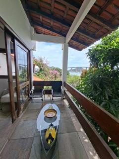 Casa e quarto com vista na ilha do boi - 1