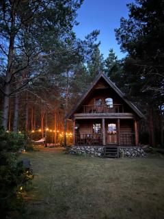 Mõnus palkmaja Muhu mändide all - 0