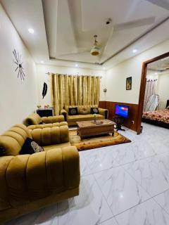 1 bed furnished apartment flat Bahria town Rwp isb - 0