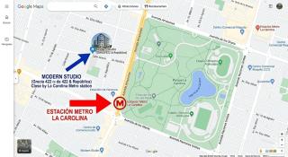 Modern Studio close by La Carolina Metro station - 9