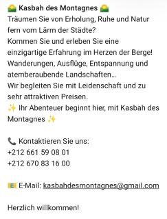 KASBAH DES MONTAGNS maisons d'hôtes la vallée des roses - 4