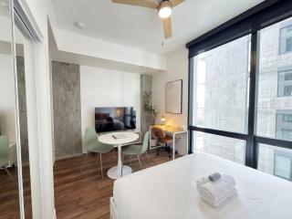 Boulevard Stays Modern Highrise STU Sky Pool Parking Gym 14 - 0