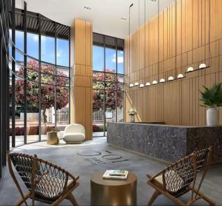 New Luxury 1BR 2BA - Sleeps 5 - Pool - High Floor - 9