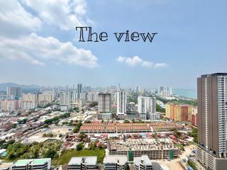 Urban Suites Jelutong #Highfloor Seaview #Water dispenser #Infinity Pool #5pax #3BR2bath #2Queen1Single #Quality well maintained #Private host - 7