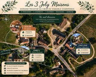 Les 3 joly maisons de charme en champagne - 0