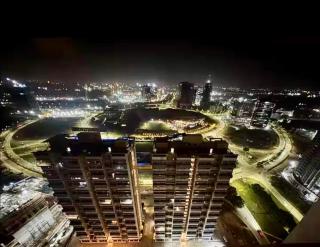 The Grand Palm Retreat with Skyline Suit in GIFT City, 2BHK, Luxurious, Pool, AC, Wifi - 1