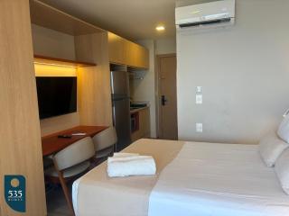 Orla e Carnaval vistos de andar alto na Barra - 5