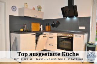 Apartment Karin - Modern ausgestattet und ideal für Gruppen bis 6 Personen und Hund, egal ob Familie, Kollegen oder Freunde, 85qm mit Terasse und eigenem Stellplatz - 1