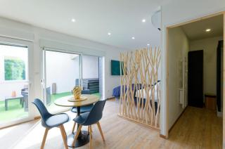 Studio SABLE -Résidence La Dune Blanche - Jacuzzi privé Accès piscine - 0