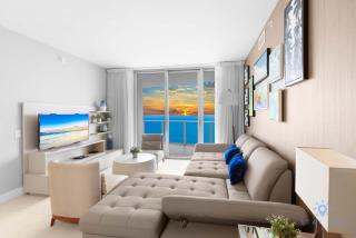 2BR Apt with Amazing Ocean View Balcony & Pool - 0