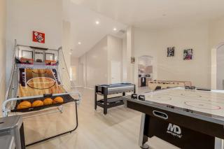 Modern 4BR Retreat with Game Room Backyard & BBQ - 9