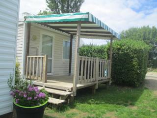 mobil home 2 personnes 1 chambre dans camping de kerivoas - 8