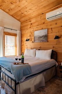 Private Hot Tub Cabin with Fire Pit and Grill - 1
