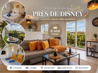 Confort pour 4 personnes près de Disney - 9