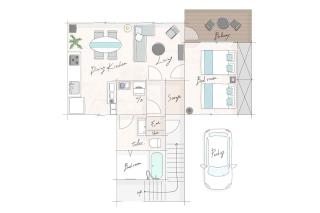 Free 7-Seater Car Included - Airport Pick-up - 1BR with Balcony - Sunstone Residence 2F - 5