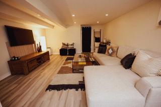 Stylish 3BR Home with Office Deck & Parking - 3