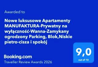 Nowe luksusowe Apartamenty z WANNĄ PREMIUM MANUFAKTURA-Orientarium ZOO-Aquapark Fala-Prywatny na wyłączność - w pełni wyposażony apartament -Blok, Niskie piętro, ZAMYKANY PARKING NA PILOTA - Cisza i spokój - Prywatność - Doskonała lokalizacja ! - 5