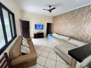 Casa 3Q com piscina e sinuca | 800m Enseada - 2