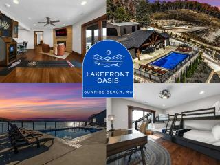 Lakefront Ozarks Home w Private Dock & Pool - 0