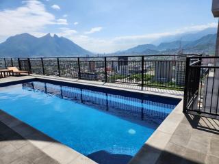 Departamento Centro de monterrey Familiar con Alberca y Gym - 7